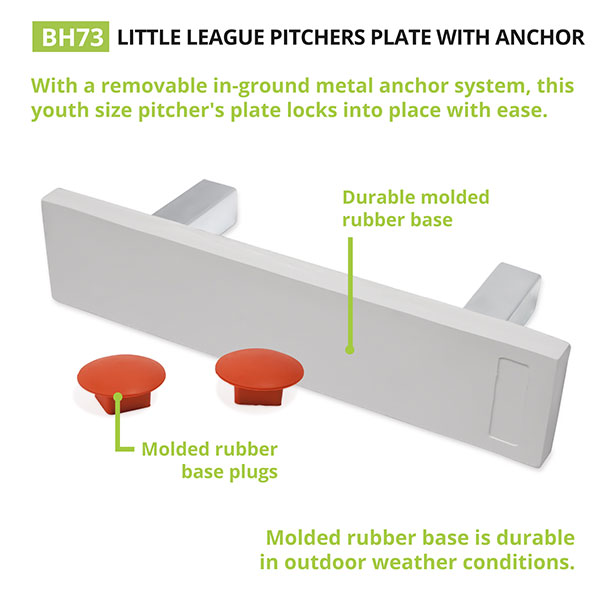 YOUTH PITCHER'S PLATE WITH ANCHOR