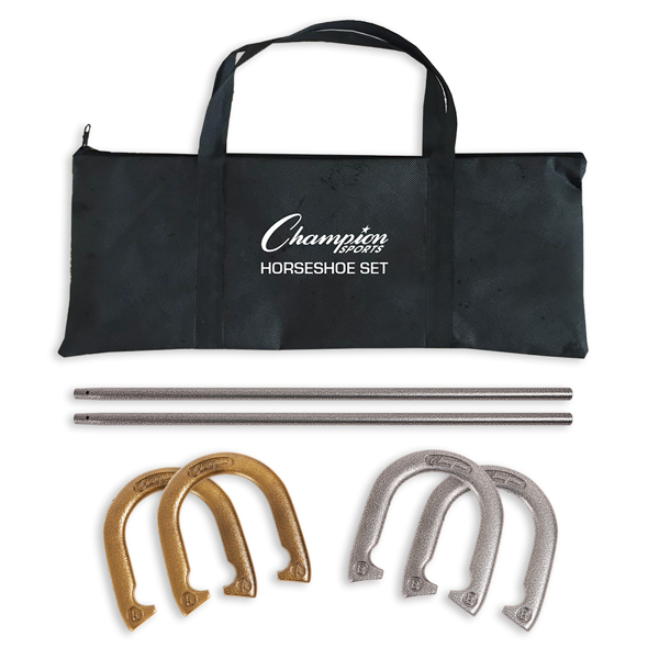 champion sports rubber horseshoe set