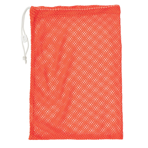 orange mesh bag