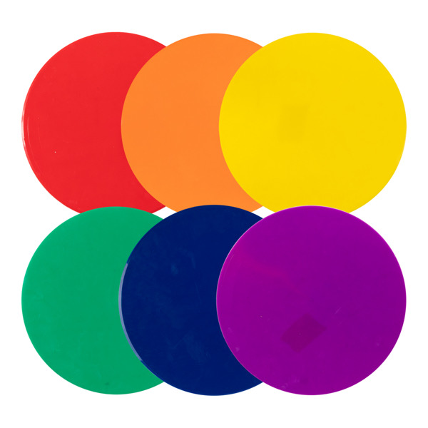 Poly Spot Circle Marker Set 6-pack