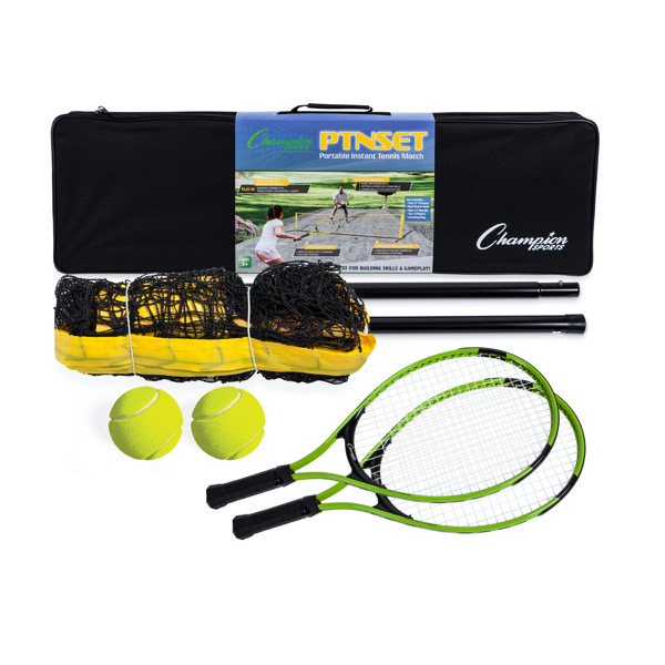 Champion Sports 21-Inch Plastic Tennis Racquet Set