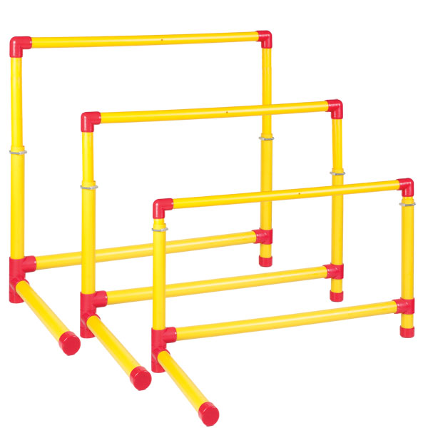 champion sports adjustable training hurdles